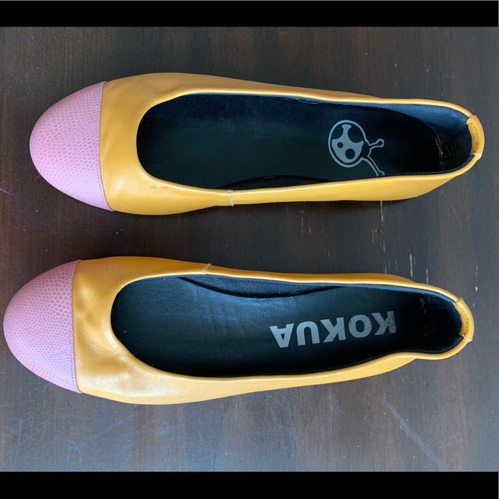 Kokua Leather Flats